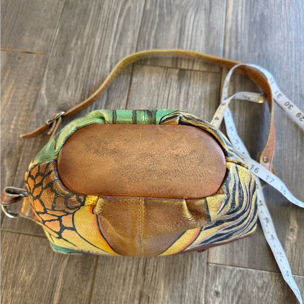 Anuschka Artistic Multicolor Shoulder Bag - Picture 7 of 16